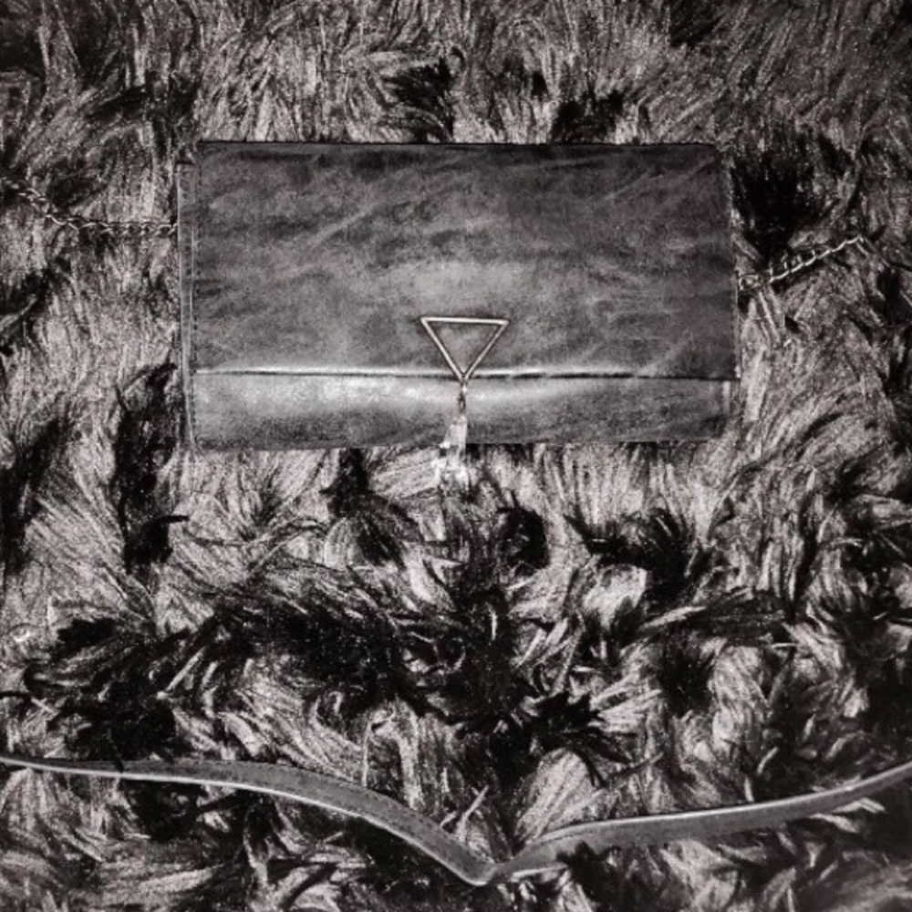 Grey Witchy  Crystal Purse